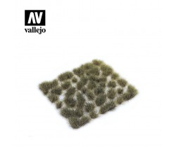 Kępki jasno brązowej trawy 6mm na dioramę firmy Vallejo SC418
