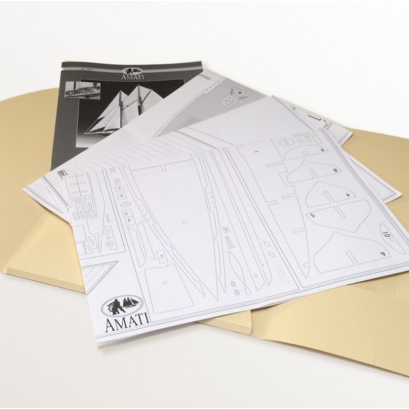 Model whaleboat plans - Amati 1040