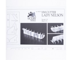 Lady Nelson construction plans by Amati 110001