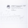 HMS Vanguard construction plans by Amati 110004