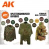 Paints set for Wehrmacht uniforms by AK Interactive 11624