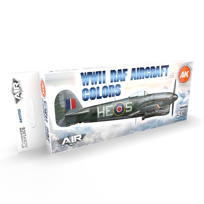 Paints set WWII RAF Aircraft colors