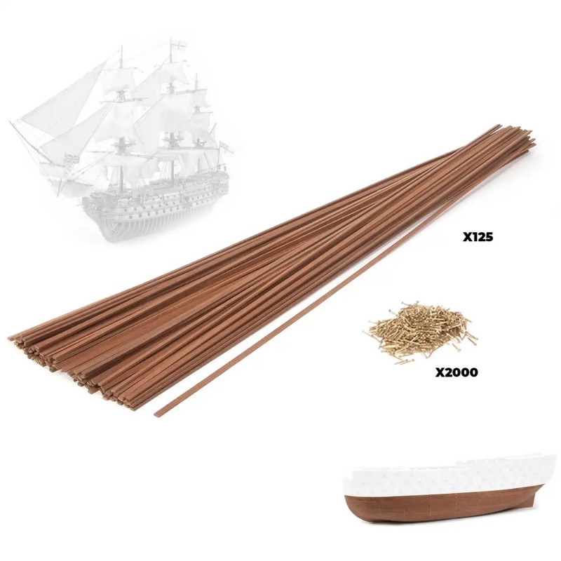 Listewki na poszycie HMS Victory - OcCre PR001-PF