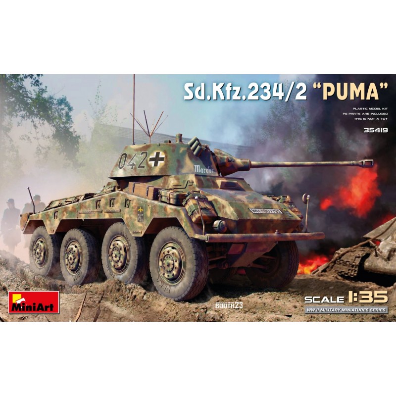 Sd.Kfz.234/2 PUMA - MiniArt 35419