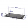 Complete display stand with 4 metal supports - OcCre 19165