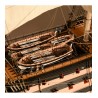 Drewniany model HMS Victory firmy Artesania Latina 22900-OP z przekrojem