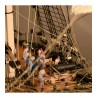 Drewniany model HMS Victory firmy Artesania Latina 22900-OP z przekrojem