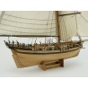 Model drewnainy kutra HMS Rattlesnake 1776 firmy Shipyard WM007