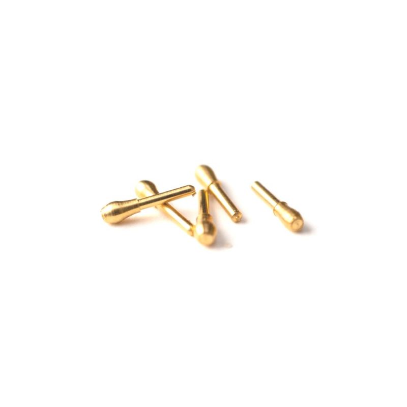 Brass belaying pins 5mm 10pcs - Amati 4100/05