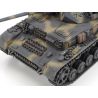 Model czołgu Panzer IV Ausf.G z motocyklem firmy Tamiya 25209