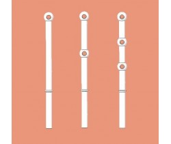 Słupek relingu do modeli statków