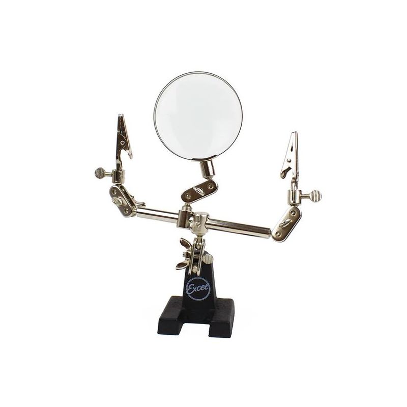 Trzecia ręka z lupą 60mm - Excel 55675