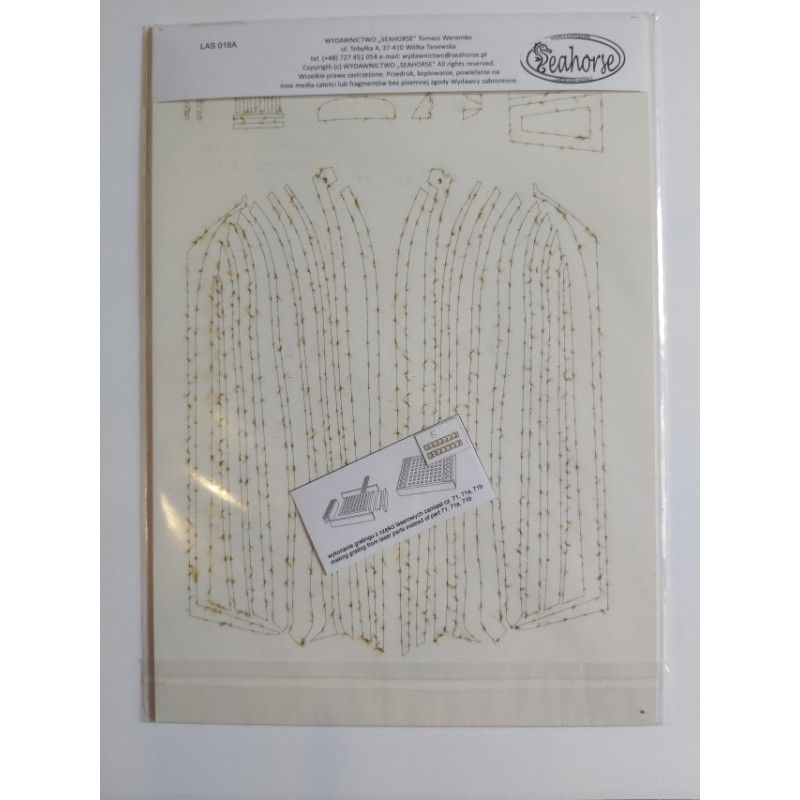 Amerykański kuter straży przybrzeżnej - części wycinane laserem