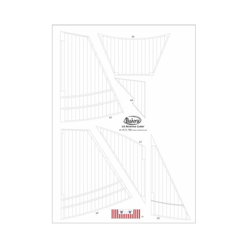 US Revenue Cutter - sails