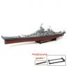 Model pancernika USS Missouri firmy OcCre 16002