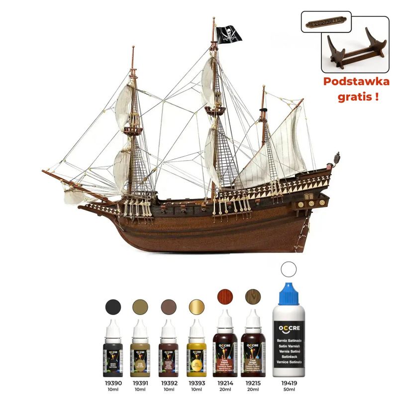 Buccaneer Caribbean w paints - OcCre 12002P