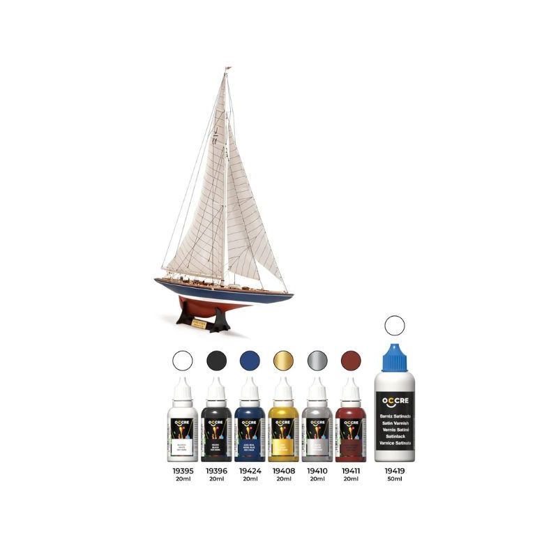 Endeavour America’s Cup Acrylic Paint Pack - OcCre 90566