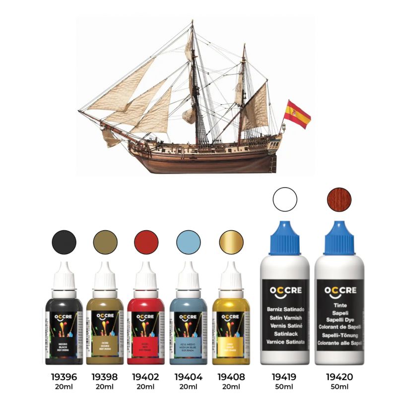 La Candelaria Acrylic Paint Pack - OcCre 90517