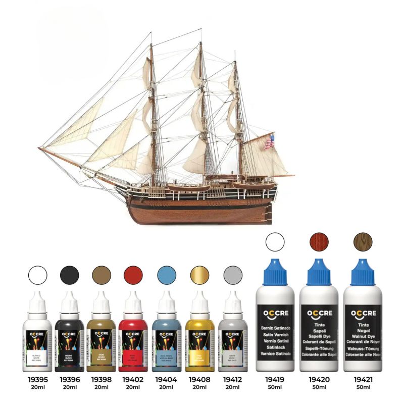 copy of HMS Beagle Acrylic Paint Pack - OcCre 90515