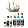 Zestaw farb i bejc do modelu HMS Revenge firmy OcCre 90519