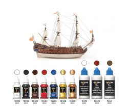 Zestaw farb i bejc do modelu San Felipe firmy OcCre 90554