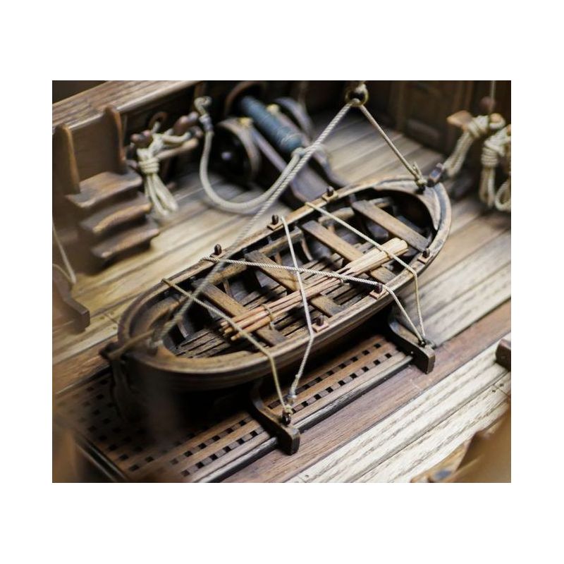 Szalupa z XV-XVI wieku (95mm) - Ships of Pavel Nikitin