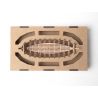 16th century wooden boat (136mm) - Ships of Pavel Nikitin