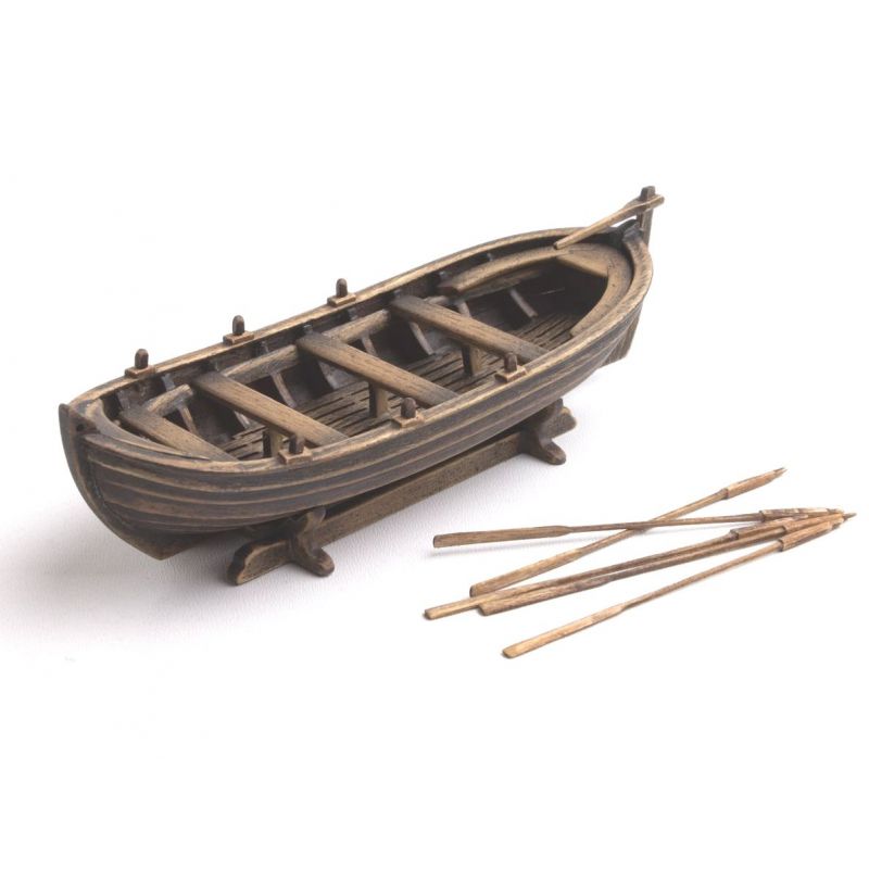 16th century wooden boat (136mm) - Ships of Pavel Nikitin