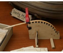 Jig for Bending the Hull Planks of the Santa María Caravel - Ships of Pavel Nikitin