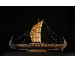 Wooden model of Drakkar from Oseberg by Ships of Pavel Nikitin