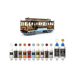 Zestaw farb i bejc do modelu San Francisco firmy OcCre 90502