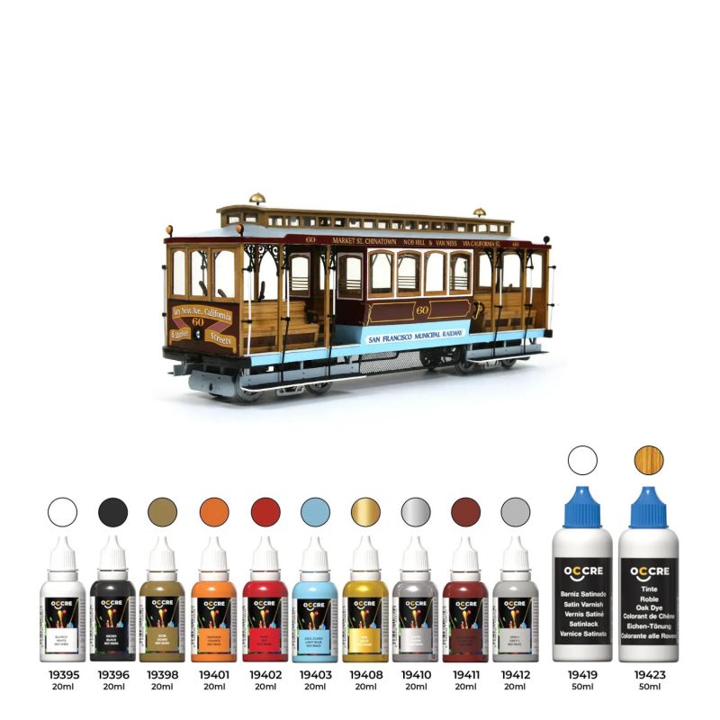 San Francisco Acrylic Paint Pack - OcCre 90502