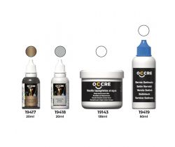 Zestaw szpachlówka + bitum + podkład + lakier firmy OcCre 90549