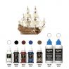 Zestaw farb do francuskiego statku Soleil Royal OcCre 90567