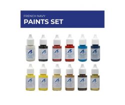Kolory francuskiej Marynarki Wojennej firmy Artesania Latina 277PACK4
