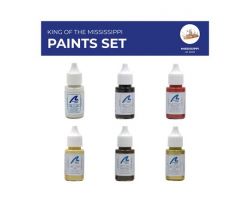 Paints set for King of the Mississippi  - Artesania Latina 277PACK6