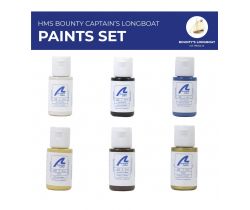 Farby do modelu szalupy HMS Bounty firmy Artesania Latina 277PACK26