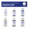 Farby do modelu szalupy HMS Bounty firmy Artesania Latina 277PACK26