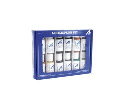 Farby do modelu fregaty HMS Surprise firmy Artesania Latina 277PACK34