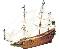 Drewniany model szwedzkiego żaglowca Vasa firmy Mantua Model 796