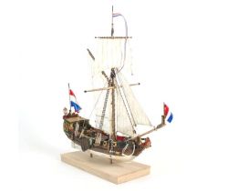 Model drewniany statku Statenjacht firmy Kolderstok - modele drewniane