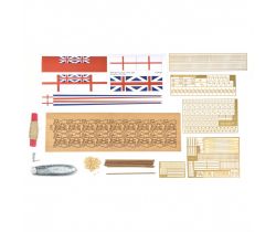 Zestaw uzupełniający do modelu HMS Fly firmy Amati 1900/03
