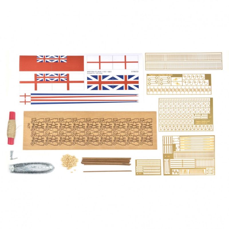 HMS Fly - upgrade kit -  Amati 1900/03