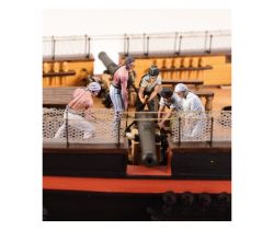 Set of 10 Metal Figures of Gunners - Artesania Latina 22906F