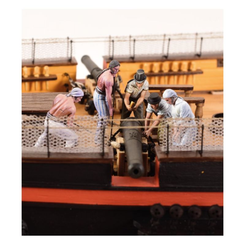 Set of 10 Metal Figures of Gunners - Artesania Latina 22906F