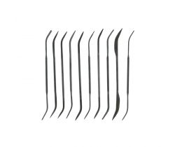 Zestaw 10 zakrzywionych pilników firmy Vallejo T03003