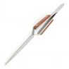 Self-locking insulated straight tweezers Adammed - PAPD