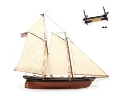 Model do sklejania jachtu America z America’s Cup firmy OcCre 12014