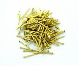 Brass nails 0,7x10mm 200pcs - Amati 4134/10