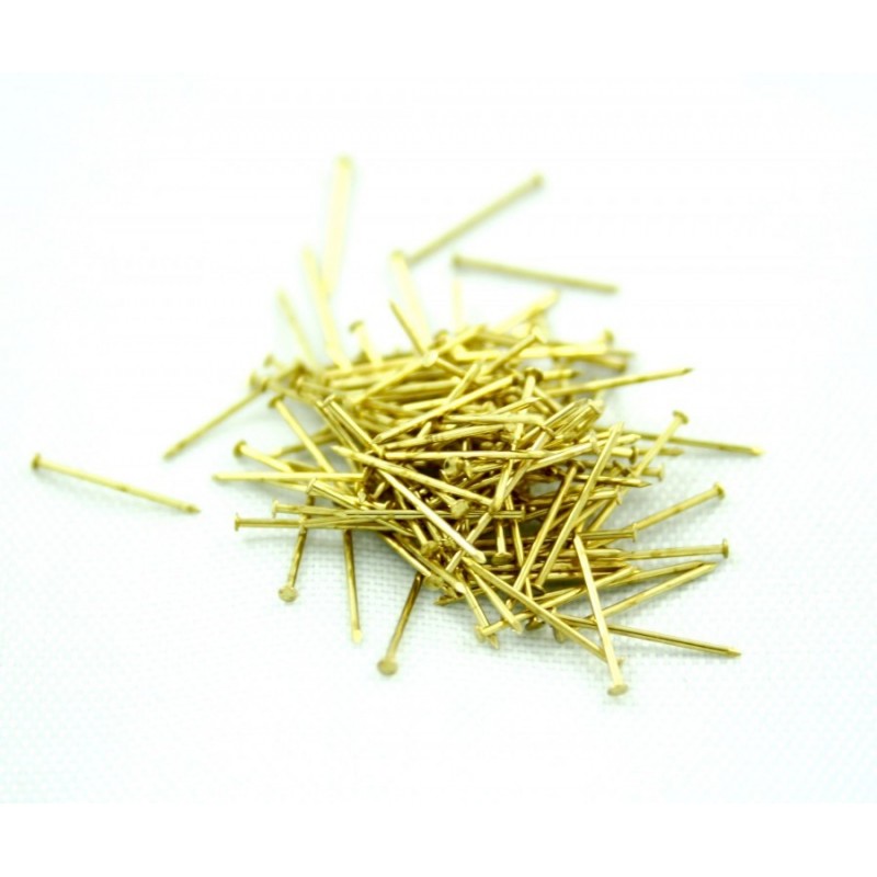 Brass nails 0,4x10 150pcs - Amati 4136/10